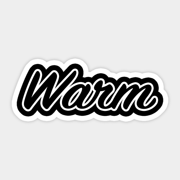 Warm Sticker by lenn